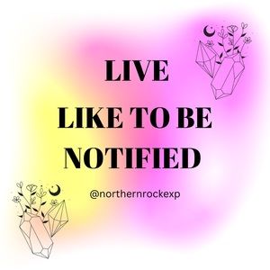 Like to be notified when I go live!!